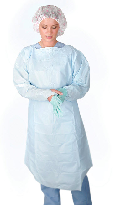 Medline Polyethylene Isolation Gowns Free Shipping